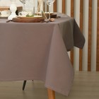 Скатерть Этель Kitchen 150х110 см, цвет коричневый, 100% хлопок, саржа 220 г/м2 - фото 4356013