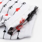 Носки женские MINAKU "Сердечки" цвет белый, р-р 38-39 (25 см) - Фото 3