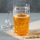 Кружка пивная охлаждающая «Настоящий мужик», 420 мл, пластик - Фото 2