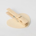 Меловой ценник «На прищепке» 6.6×7,2, сердце, (фасовка 10 шт.), цвет чёрный - Фото 3