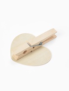 Меловой ценник «На прищепке» 6.6×7,2, сердце, (фасовка 10 шт.), цвет чёрный - Фото 3