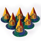 Колпак бумажный «Магия», набор 6 штук, на Хэллоуин - фото 21656938