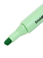 Маркер текстовыделитель ErichKrause Visioline V-17 Pastel, 0.6-4.5 мм, чернила на водной основе, зелёный - Фото 7