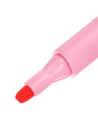 Маркер текстовыделитель ErichKrause Visioline V-17 Pastel, 0.6-4.5 мм, чернила на водной основе, розовый (комплект 12 шт) - фото 45438828