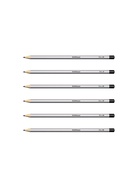 Карандаш чернографитный ErichKrause ArtBerry, шестигранный, ударопрочный, различной твёрдости - фото 809441006