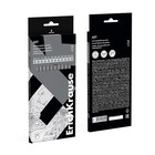 Набор карандашей чернографитных ErichKrause. ArtBerry, 12 штук, разной твёрдости, шестигранные, деревянные, серебристый корпус - Фото 8