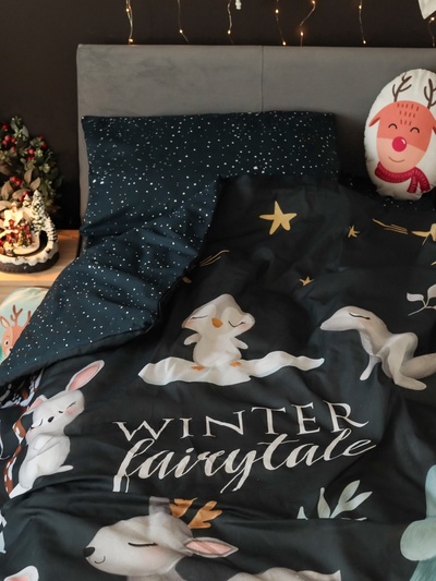 Постельное бельё 1.5-спальное «Этель» Winter fairytale, бязь