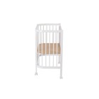 Кроватка детская Polini kids Simple 105, приставная, цвет белый - фото 119046789 Кроватка детская Polini kids Simple 105, приставная, цвет белый - фото 119046789