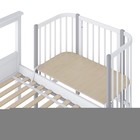 Кроватка детская Polini kids Simple 105, приставная, цвет белый-серый - фото 119046797 Кроватка детская Polini kids Simple 105, приставная, цвет белый-серый - фото 119046797