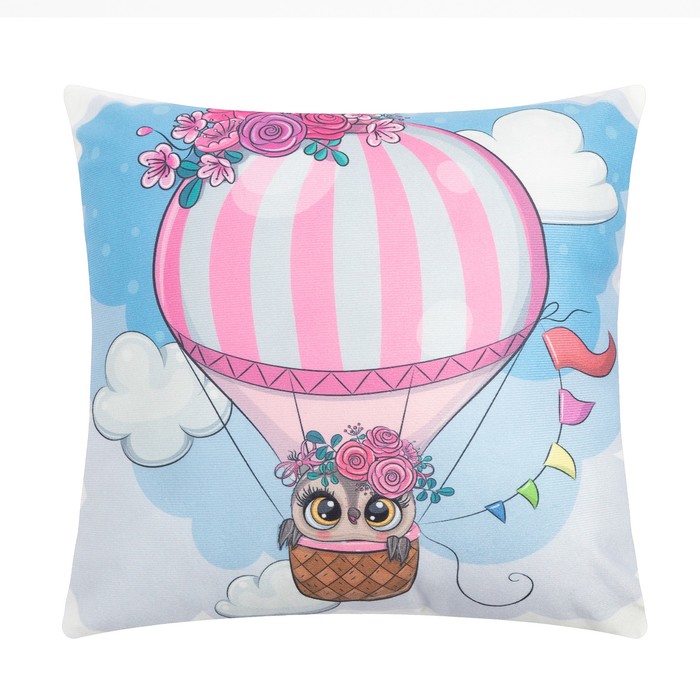 Подушка декоративная Крошка Я «Воздушный шар» 40 х 40 см, 100% полиэстер