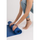 Браслет-пружинка «Аметист» галтовка на каучуковом тросе, 6 см - Фото 2