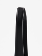 Пинцет для бровей профессиональный, прямой, узкий, 9 см, чёрный - Фото 5