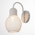 Бра «Винтаж» 1xE27 40 Вт белый 12×19×23 см - Фото 5