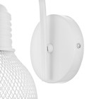 Бра «Винтаж» 1xE27 40 Вт белый 12×19×23 см - Фото 7