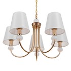Люстра 2142/5 E14 40Вт золото 57х57х36 см BayerLux - фото 23333815