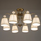 Люстра 2145/8 E14 40Вт бронза 79х79х36 см BayerLux - Фото 3