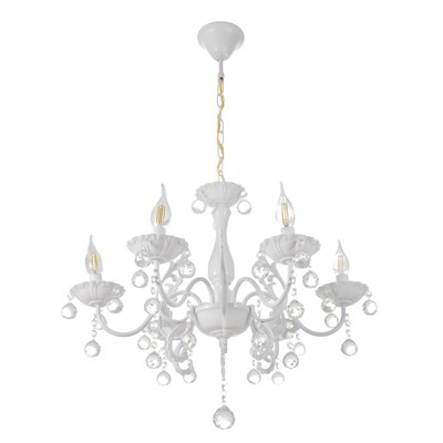 Люстра 2146/6 E14 40 Вт белый 60×60×36 см BayerLux