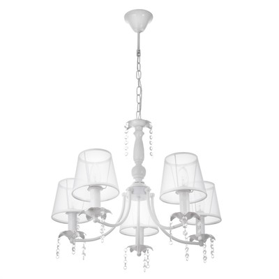 Люстра 2148/5 E14 40 Вт белый 55×55×36 см BayerLux