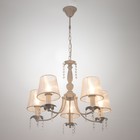 Люстра 2148/5 E14 40 Вт белый 55×55×36 см BayerLux - фото 49184540