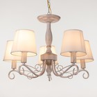 Люстра 2149/5 E14 40Вт белый с золотой патиной 57х57х38 см BayerLux - фото 21657432