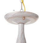 Люстра 2149/5 E14 40Вт белый с золотой патиной 57х57х38 см BayerLux - фото 21657437