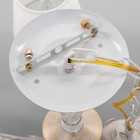 Люстра 2149/5 E14 40Вт белый с золотой патиной 57х57х38 см BayerLux - фото 21657439