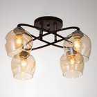 Люстра 2152/4 E27 40Вт кофе 52х52х27 см BayerLux 7153774