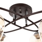 Люстра 2152/4 E27 40Вт кофе 52х52х27 см BayerLux 7153774