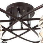 Люстра 2152/6 E27 40Вт кофе 60х60х27 см BayerLux 7153775