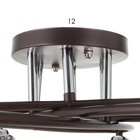 Люстра 2152/6 E27 40Вт кофе 60х60х27 см BayerLux 7153775