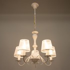 Люстра 2183/5 E14 40Вт белый 60х60х31 см BayerLux - фото 36653232