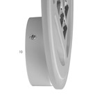 Бра 2189/1 LED 16Вт 3000/6000K белый 20х20х25 см - фото 21657543