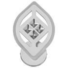 Бра 2190/1 LED 16Вт 3000/6000K белый 20х20х25 см - фото 21657547