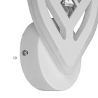 Бра 2190/1 LED 16Вт 3000/6000K белый 20х20х25 см - фото 21657548