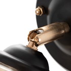 Бра 2196/1 E27 40Вт черно-золотой 16х11х20 см - фото 21657563