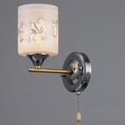 Бра 2197/1 E27 40Вт золотой 20х11х20 см - фото 21657568