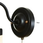 Бра 2199/1 E27 40Вт черно-золотой 20х11х20 см - фото 23333894