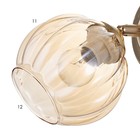 Бра 2201/1 E27 40Вт золотой - фото 23773914