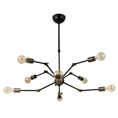 Люстра 2249/8 E27 40 Вт черно-бронзовый 70×70×42 см BayerLux