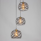 Светильник BayerLux 2092/3BK E27 40 Вт черный - фото 3784036