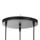 Светильник BayerLux 2092/3BK E27 40 Вт черный - фото 3784038