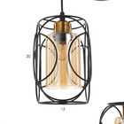 Светильник BayerLux 2093/3BK E27 40 Вт черный - фото 43001491