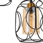 Светильник BayerLux 2093/3BK E27 40 Вт черный - фото 43001492