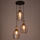 Светильник BayerLux 2100/3BK E27 40 Вт черный - фото 43726336