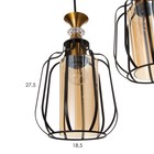 Светильник BayerLux 2100/3BK E27 40 Вт черный - фото 43726337