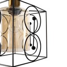 Светильник BayerLux 2104/1BK E27 40Вт черный 16х16х100 см - фото 21657683