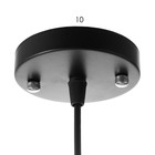 Светильник BayerLux 2104/1BK E27 40Вт черный 16х16х100 см - фото 21657684