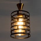 Светильник BayerLux 2105/1BK E27 40Вт черный 12х12х100 см - фото 47270498