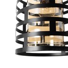 Светильник BayerLux 2105/1BK E27 40Вт черный 12х12х100 см - фото 47270500