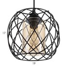 Светильник BayerLux 2110/1BK E27 40Вт черный 20х20х100 см 7162159 - фото 14058969